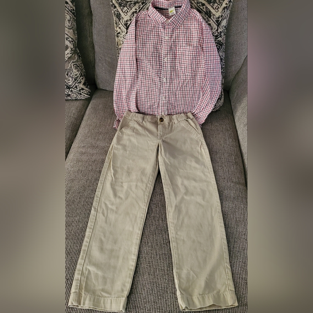 Crazy 8 Khaki Pants & Top